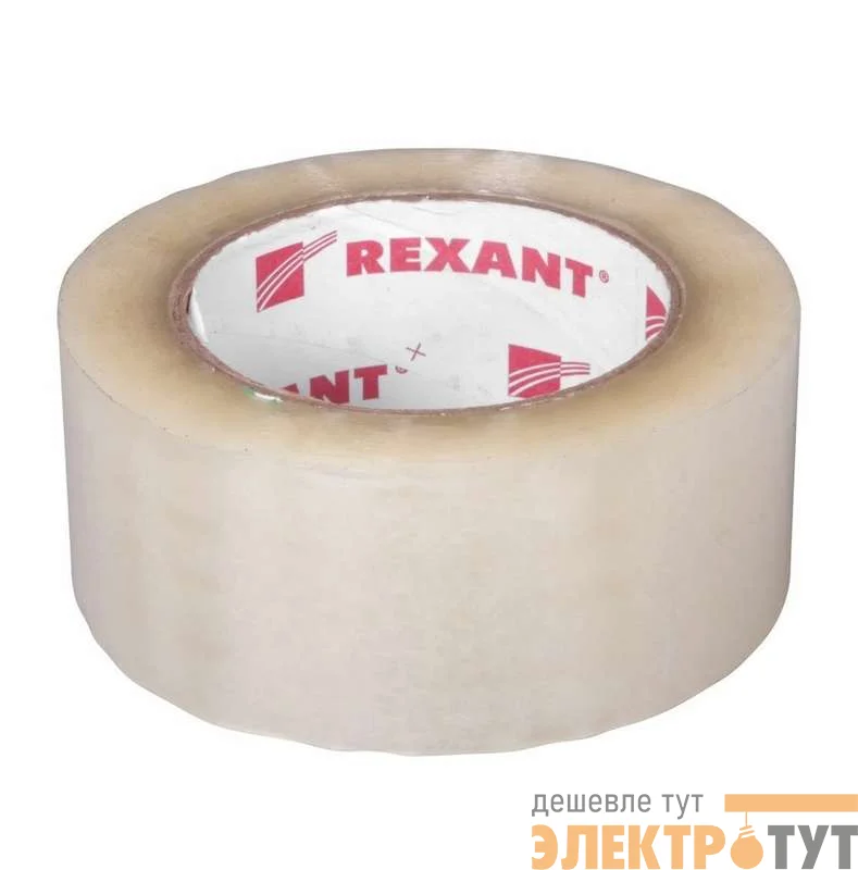 Скотч упаковочный 48ммx150м 50мкм прозр. Rexant 09-4204