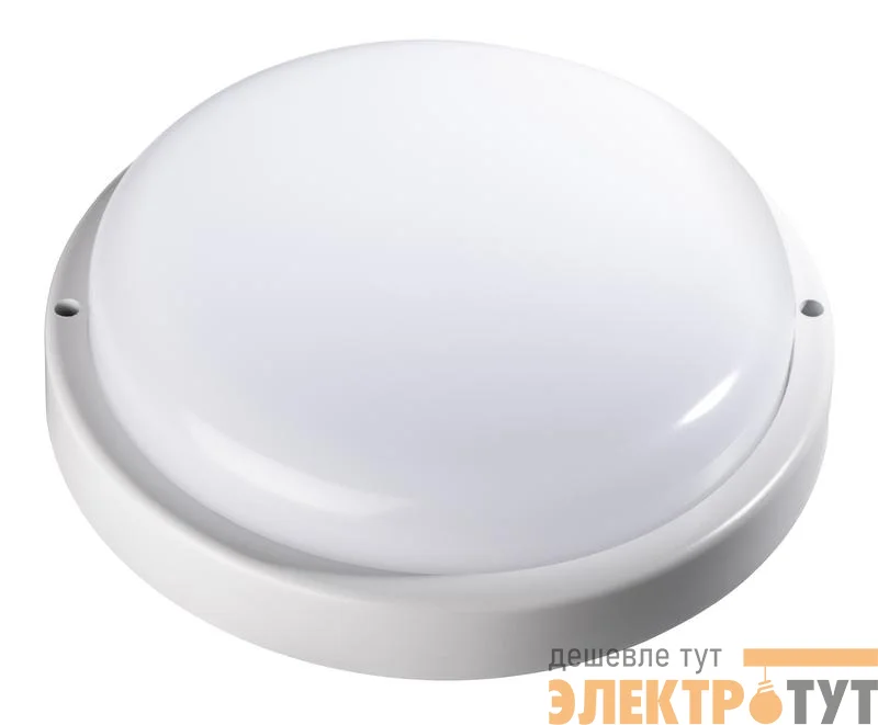 Светильник светодиодный "Банник" PBH-PC2-RA 18Вт 6500К IP65 ЖКХ ДБП кругл. пылевлагозащ. бел. Pro JazzWay 5032309