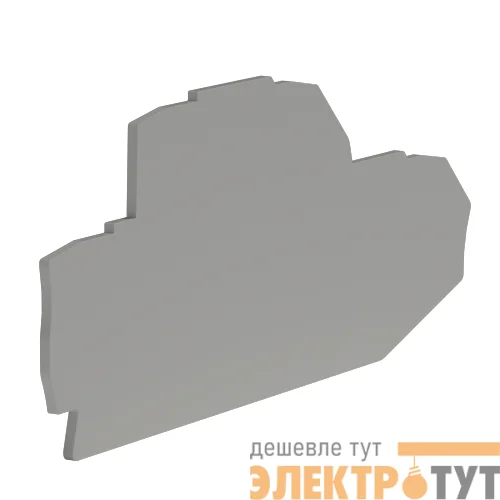 Крышка для двухуровневой клеммы на 2.5кв.мм DKC ZEFDS201GR