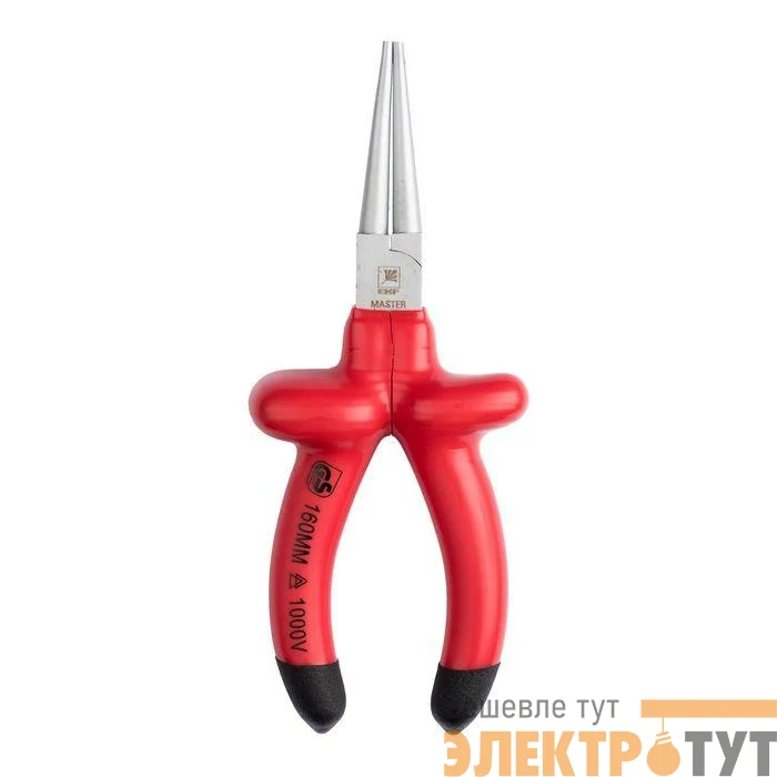 Круглогубцы 160мм Master 1000В Basic EKF kg-160-mas-in