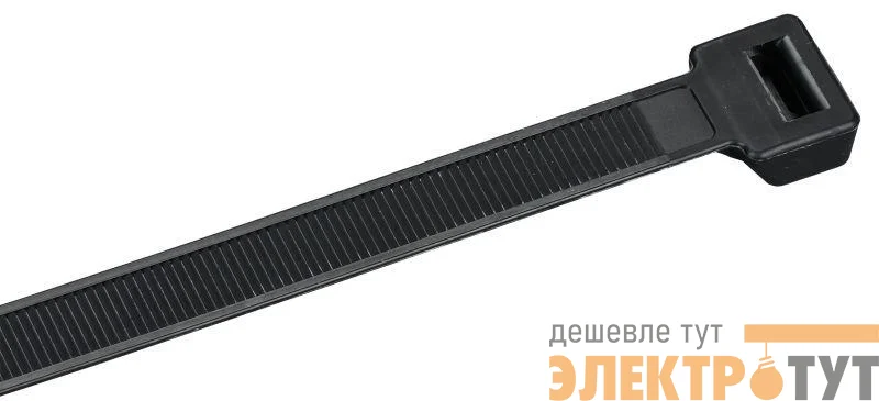 Хомут 12.4х1000мм P6.6 стандартный черн. (уп.100шт) IEK UHH30-D124-1000-100-K02