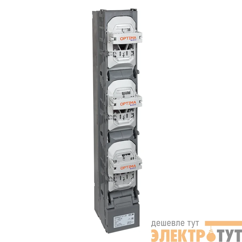 Предохранитель-выключатель-разъединитель планочный OptiVert-3-1-M-NB КЭАЗ 368569