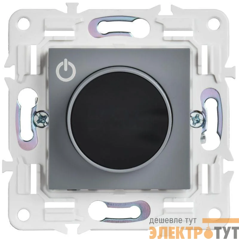 Термостат электронный SKANDY SK-T01Gr с индикацией сер. IEK SK-RT11-K03