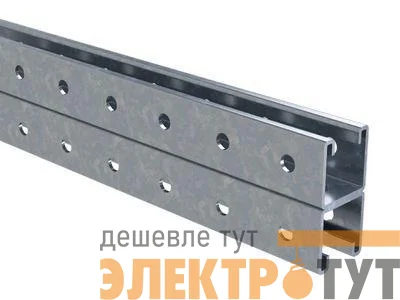 Профиль С-образный двойной 41х41 L1400 сталь 2.5мм DKC BPD4114