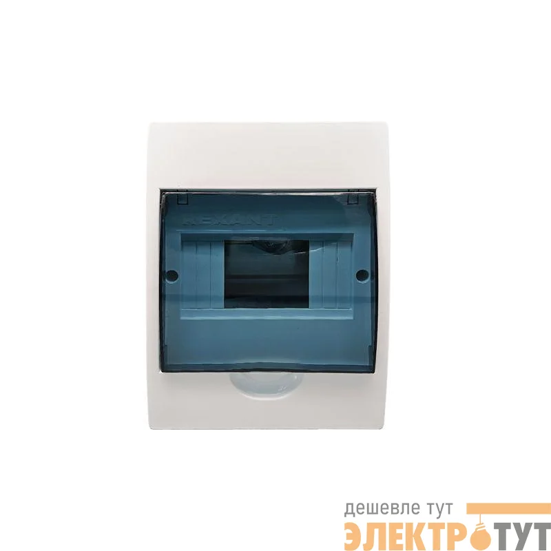 Бокс пластиковый ЩРН-П-6 IP41 бел. Rexant 11-0306