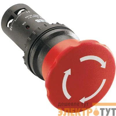 Кнопка аварийной остановки CE4T-10R-11 с фикс. ABB 1SFA619550R1071