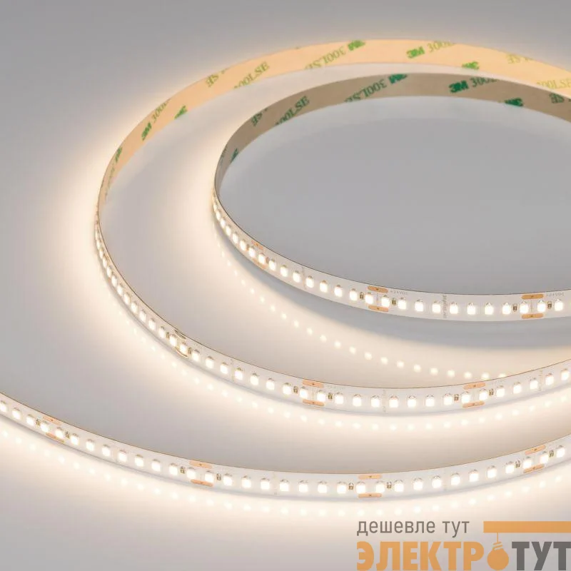 Лента светодиодная UL-A180-10mm 24V Warm 3000К 12Вт/м IP20 высок. эффект. 180лм/Вт (уп.5м) Arlight 044515