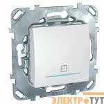 Таймер нажим. с инд. UNICA бел. SchE MGU5.535.18ZD