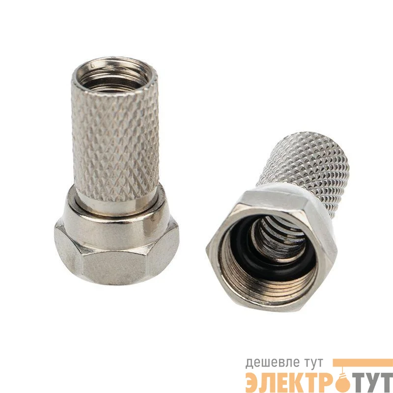 Разъем F SAT с резин. уплотн. (уп.100шт) PROCONNECT 05-4005-4