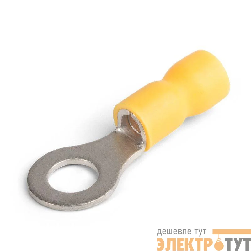Наконечник кабельный кольцевой изолированный НКИ 6.0-6 EasyFix КВТ 90897