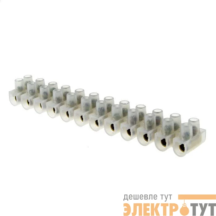 Колодка клеммная 16кв.мм 30А полиэтилен PROxima EKF plc-KK-16-30