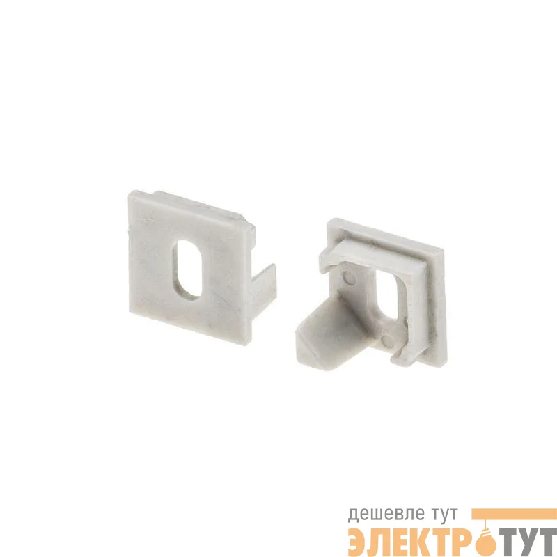 Заглушка ARH-KANT-16S с отверстием пластик Arlight 016179