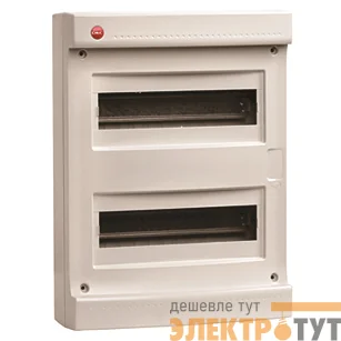 Бокс ОП IP40 24м сер. без дверцы (с усил. клеммн. блоком в компл. 2х87308) DKC 83724