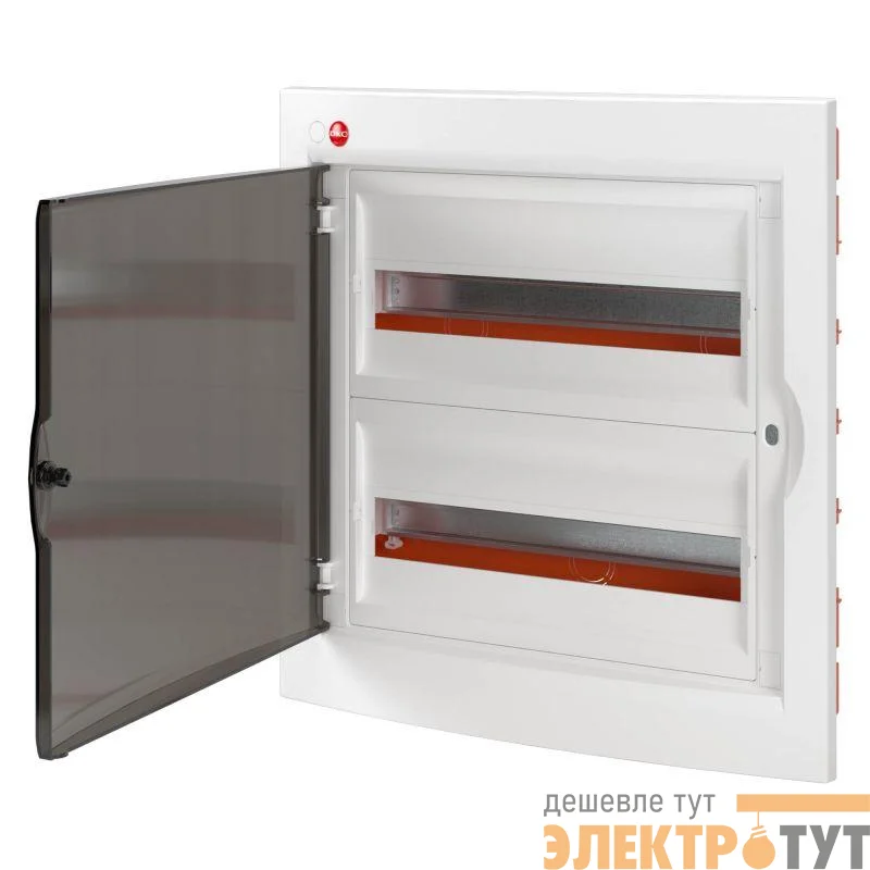 Бокс СП IP41 36м бел/дым. двер. клемм. DKC 81736