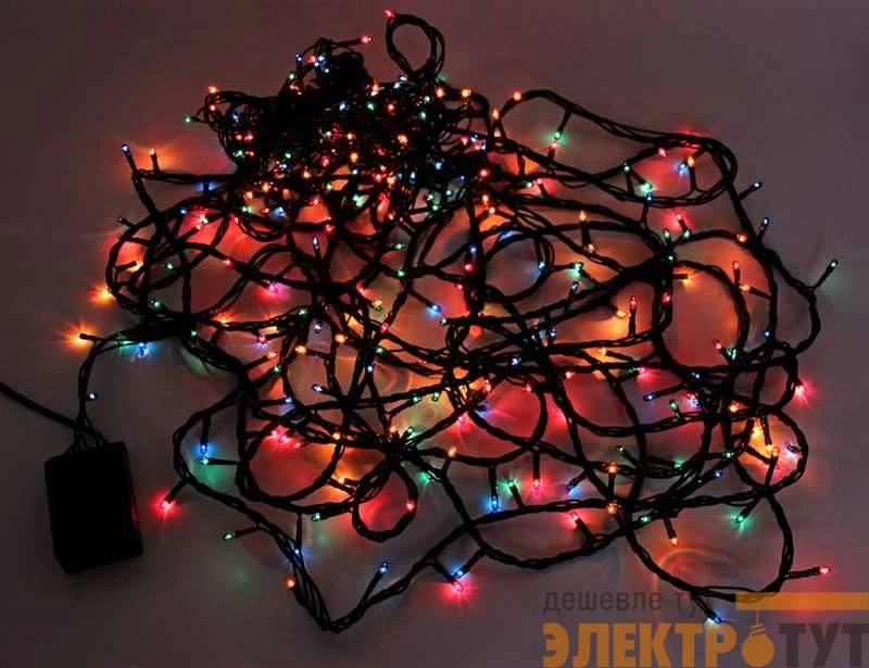 Гирлянда универсальная 140 микроламп мультиколор 6м с контроллером Neon-Night 303-111