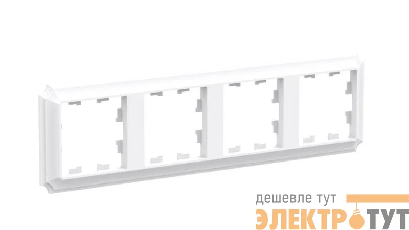 Рамка 4-м AtlasDesign Antique универс. лотос SE ATN101304