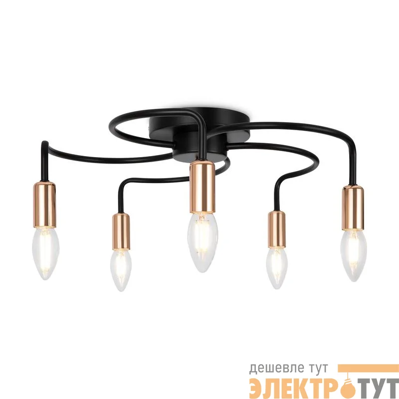 Светильник Matis 40Вт E14х5 IP20 потолочн. Freya FR4010CL-05GB
