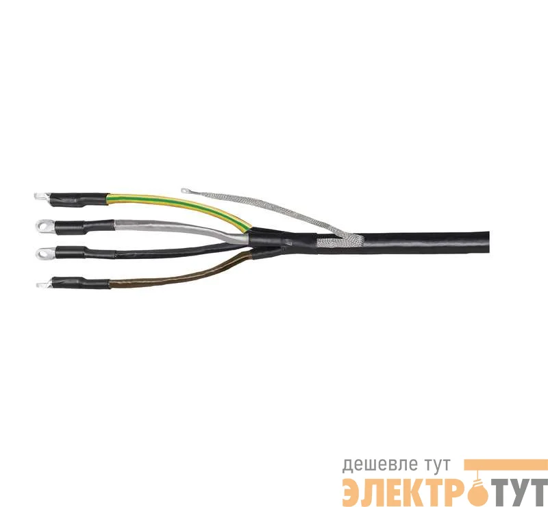 Муфта концевая ПКВтпбэ 4х150/240 без болт. наконечн.; ППД ПВХ/СПЭ изоляция 1кВ IEK UZM-XLBK1-VN4-150240XZ