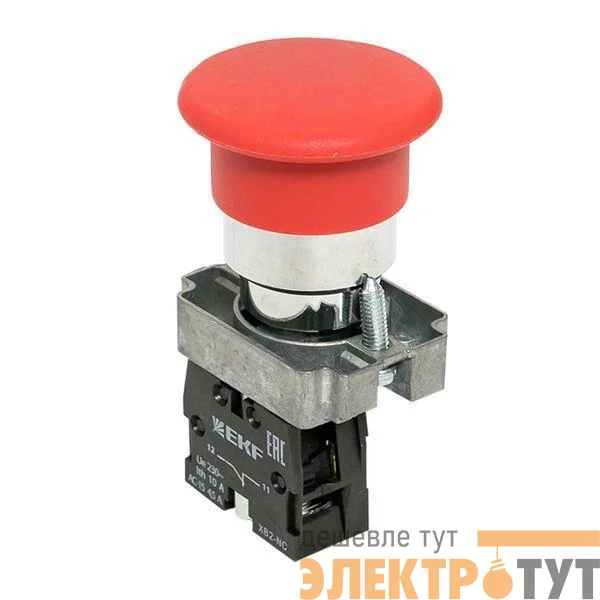 Кнопка грибовидная BC42 NC красн. PROxima EKF xb2-bc42