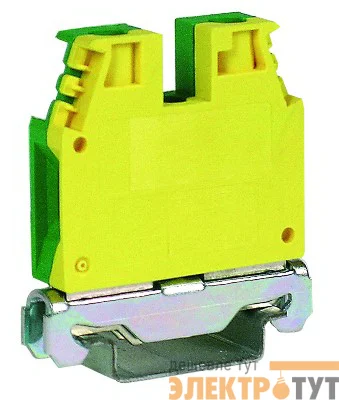 Зажим для заземления TEC.10/O 10кв.мм желт./зел. DKC ZTO510-RET