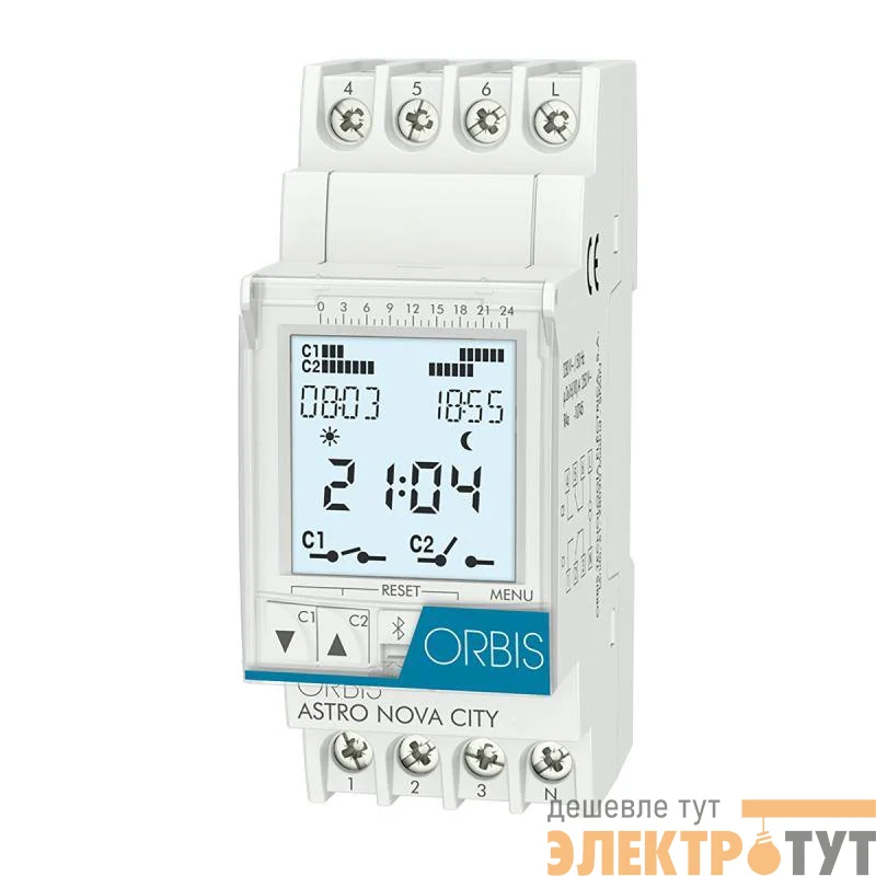 Таймер астрономический ASTRO NOVA CITY ORBIS OB178012
