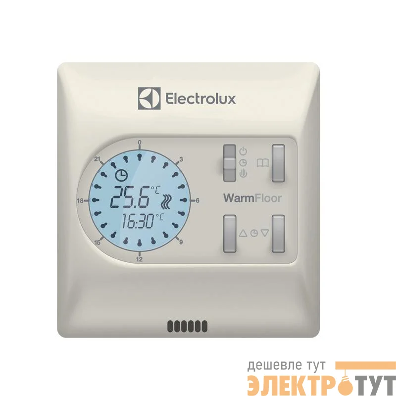 Термостат программируемый Basic ETA-16 16А датчик пола; датчик воздуха Electrolux НС-1017322