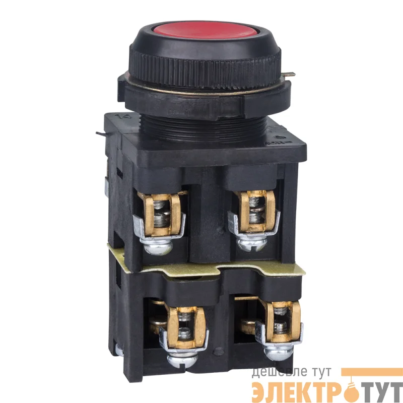 Выключатель кнопочный КЕ 012 У3 исп.1 красн. КЭАЗ 264484