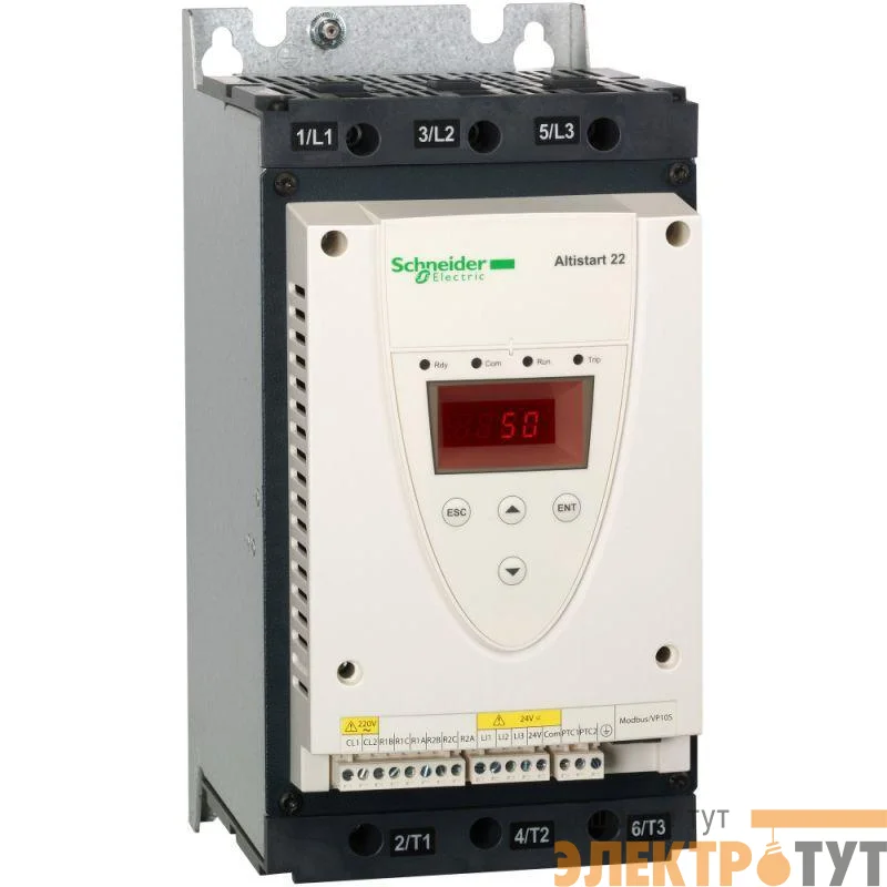 Устройство плавн. пуска ALTISTART 22 62А УПР 220В SchE ATS22D62Q