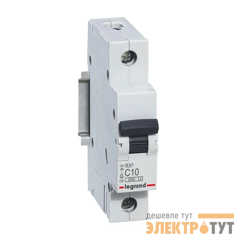 Выключатель автоматический модульный 1п C 50А 4.5кА RX3 ИЭК Leg 419669