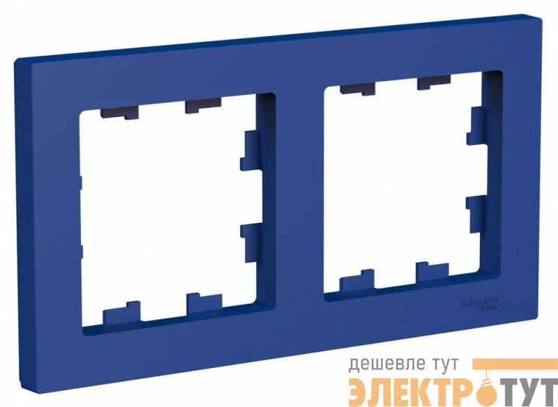 Рамка 2-м AtlasDesign универс. аквамарин SE ATN001102