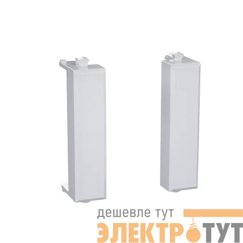 Комплект модульных заглушек "Avanti" "Закаленная сталь" 0.5 модуля (уп.2шт) DKC 4404995