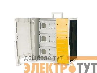 Корпус MBOX3 на 39 модулей и 9 постов с основанием 70х87мм DKC DIS6570038