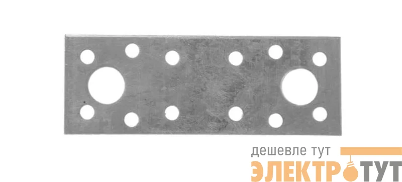 Пластина крепежная 100х35х2.0мм оцинк. Невский Крепеж 917110