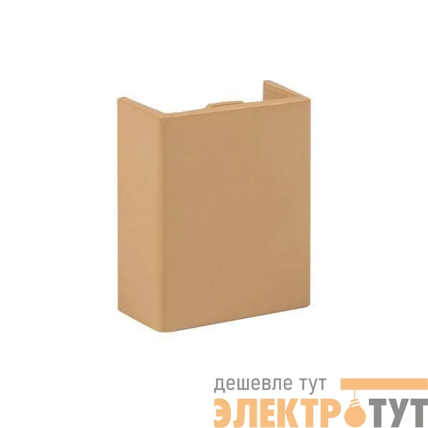 Соединитель на стык 25х16 под свет. дерево Plast PROxima (уп.4шт) EKF conl-25-16x4