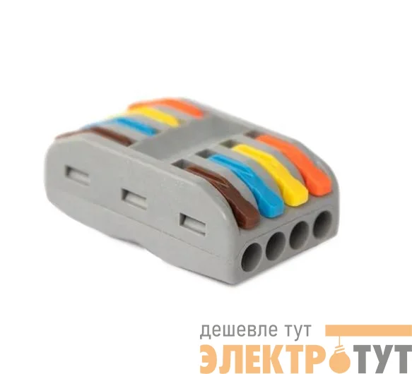 Клемма соединительная проходная 4х0.08-2.5(4.0) Stahlmann7725272