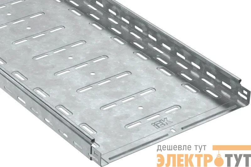 Лоток листовой перфорир. 300х50 L3000 сталь 1мм HDZ IEK CLP10-050-300-100-3-M-HDZ