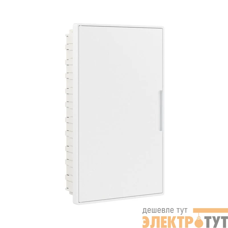 Щиток встраиваемый FRAME 36мод. с бел. дверцей с 4 шинами PEN (2шт на 8 отверст. и 2шт на 10 отверст.) бел. DKC F36B1WW