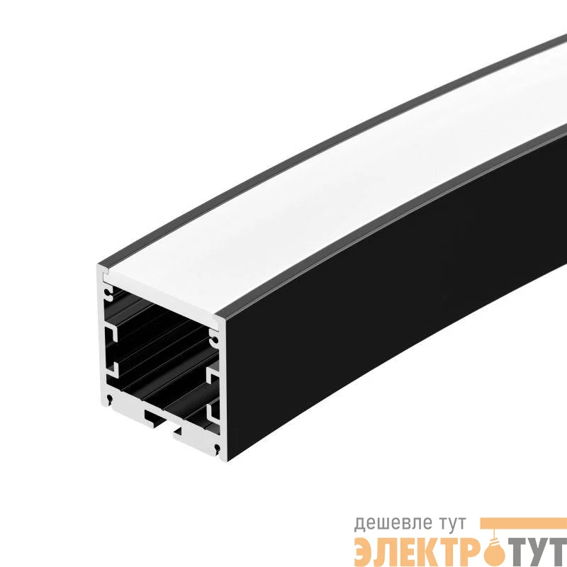 Профиль SL-ARC-3535-D1500-A45 BLACK (590мм дуга 1 из 8) алюм. Arlight 025522