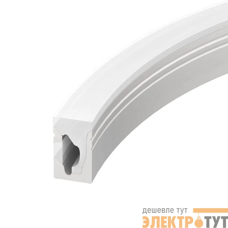 Профиль силиконовый WPH-FLEX-1018-SIDE-S10-20m WHITE (силикон) (уп.20м) Arlight 041089