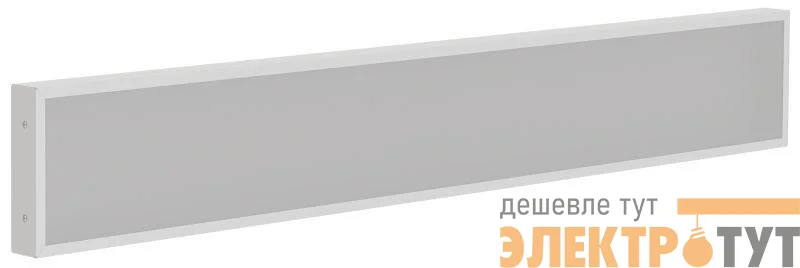 Светильник светодиодный ДВО 1031 PRO 36Вт 4000К IP40 1195х180мм панель опал IEK LTP-DVO1-1031-36-40-K01