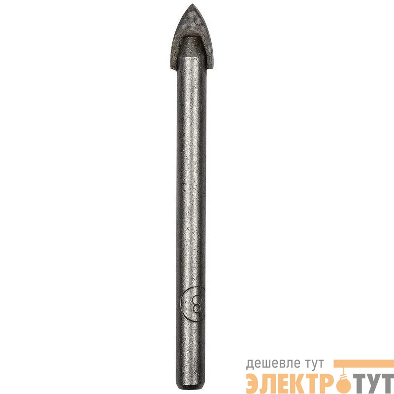 Сверло по стеклу и кафелю 8мм Kranz KR-12-6805