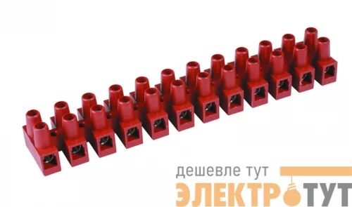 Колодка клеммная 2х4мм винт. ф/г OK-432-2-FV DKC 43302FV