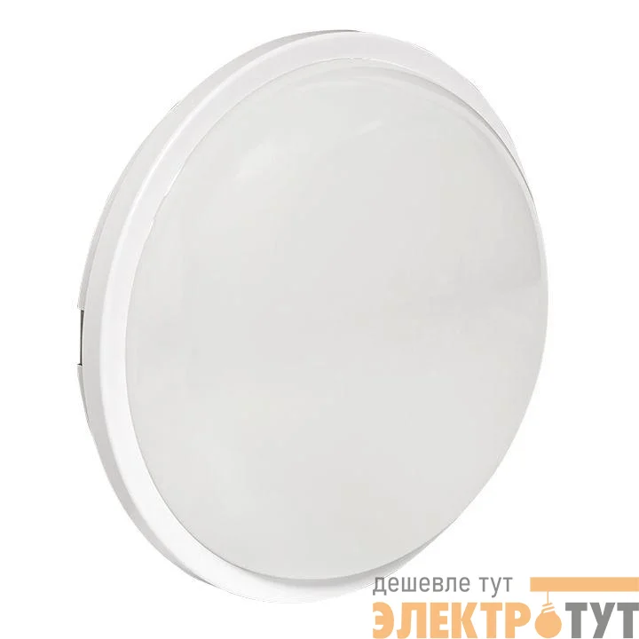 Светильник светодиодный ЖКХ ДПО-2010 15Вт 6500К IP65 круг LUMA EKF BKL-2010-R-15-6500