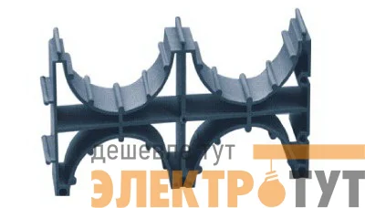 Кластер двойной для двустен. труб d140мм DKC 025142