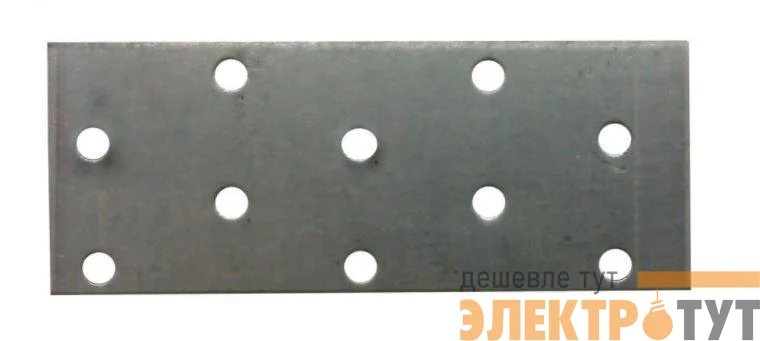Пластина соединительная 40х100х2.0мм оцинк. Невский Крепеж 824823