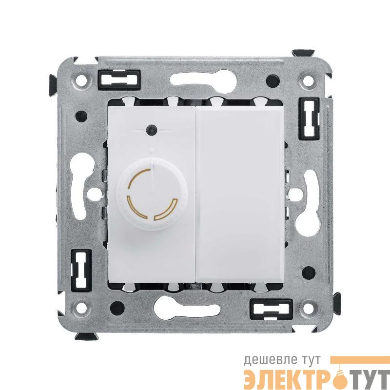 Диммер поворотный СП Avanti "Белое облако" DKC 4400133