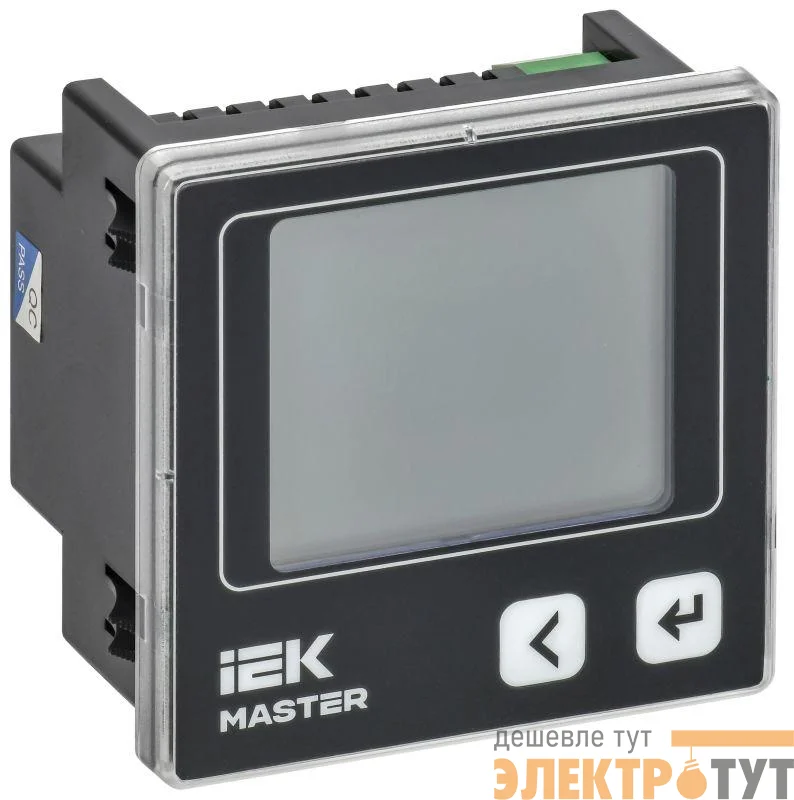 Амперметр цифровой щитовой 3ф RS-485 72х72 LCD MASTER IEK MI-DA11-6-3-1-LCD