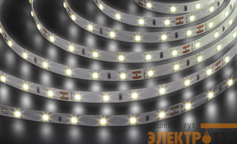 Лента светодиодная 95 305 NLS-2835W60-4.8-IP20-24V (уп.5м) Navigator 95305