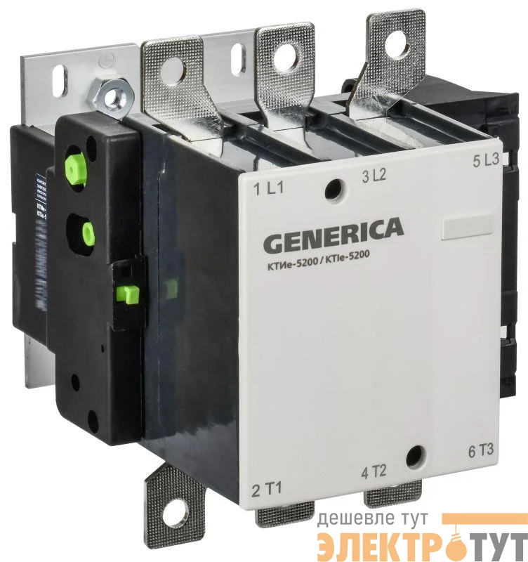 Контактор КТИе-5200 200А 400В/АС3 GENERICA KKTE50-200-400-10