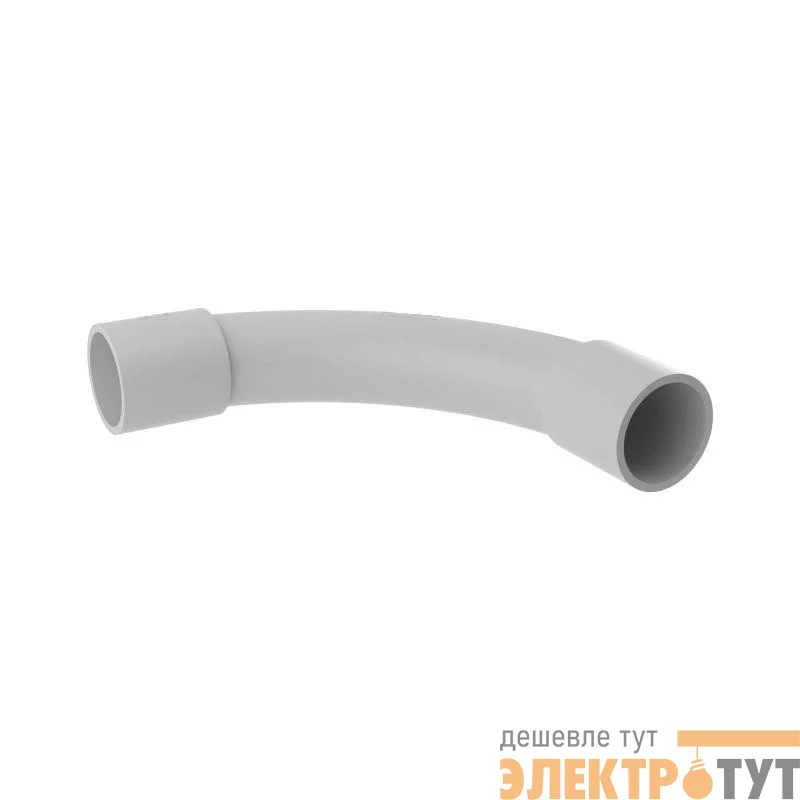 Поворот на 90град. для жестких труб d25 IP40 (розн. уп.1шт) DKC 50425R